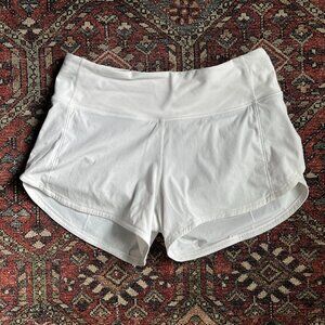 Lululemon run time inbuilt underwear shorts size 4 Tall